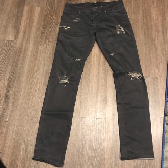 Zara Other - Distressed black Zara jeans